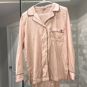 Silk pajamas